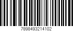 Código de barras (EAN, GTIN, SKU, ISBN): '7898493214102'