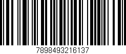 Código de barras (EAN, GTIN, SKU, ISBN): '7898493216137'
