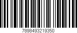 Código de barras (EAN, GTIN, SKU, ISBN): '7898493219350'