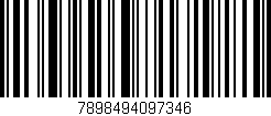 Código de barras (EAN, GTIN, SKU, ISBN): '7898494097346'