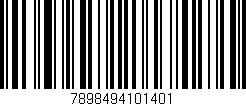 Código de barras (EAN, GTIN, SKU, ISBN): '7898494101401'