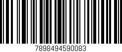 Código de barras (EAN, GTIN, SKU, ISBN): '7898494590083'