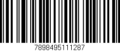 Código de barras (EAN, GTIN, SKU, ISBN): '7898495111287'