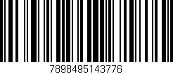 Código de barras (EAN, GTIN, SKU, ISBN): '7898495143776'