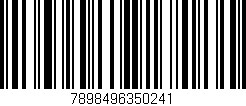 Código de barras (EAN, GTIN, SKU, ISBN): '7898496350241'