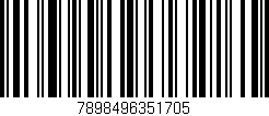 Código de barras (EAN, GTIN, SKU, ISBN): '7898496351705'