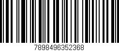 Código de barras (EAN, GTIN, SKU, ISBN): '7898496352368'