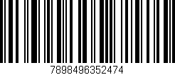 Código de barras (EAN, GTIN, SKU, ISBN): '7898496352474'