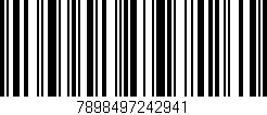 Código de barras (EAN, GTIN, SKU, ISBN): '7898497242941'