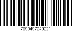 Código de barras (EAN, GTIN, SKU, ISBN): '7898497243221'