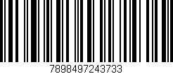 Código de barras (EAN, GTIN, SKU, ISBN): '7898497243733'