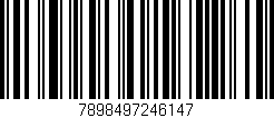 Código de barras (EAN, GTIN, SKU, ISBN): '7898497246147'
