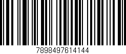 Código de barras (EAN, GTIN, SKU, ISBN): '7898497614144'