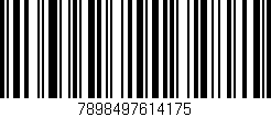 Código de barras (EAN, GTIN, SKU, ISBN): '7898497614175'