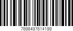 Código de barras (EAN, GTIN, SKU, ISBN): '7898497614199'