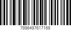 Código de barras (EAN, GTIN, SKU, ISBN): '7898497617169'
