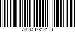 Código de barras (EAN, GTIN, SKU, ISBN): '7898497618173'