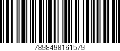 Código de barras (EAN, GTIN, SKU, ISBN): '7898498161579'