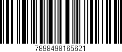 Código de barras (EAN, GTIN, SKU, ISBN): '7898498165621'