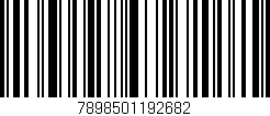 Código de barras (EAN, GTIN, SKU, ISBN): '7898501192682'