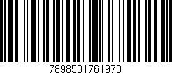 Código de barras (EAN, GTIN, SKU, ISBN): '7898501761970'