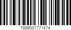 Código de barras (EAN, GTIN, SKU, ISBN): '7898501771474'