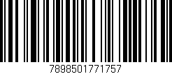 Código de barras (EAN, GTIN, SKU, ISBN): '7898501771757'