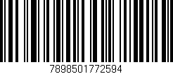 Código de barras (EAN, GTIN, SKU, ISBN): '7898501772594'