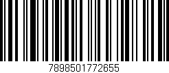 Código de barras (EAN, GTIN, SKU, ISBN): '7898501772655'