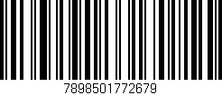 Código de barras (EAN, GTIN, SKU, ISBN): '7898501772679'