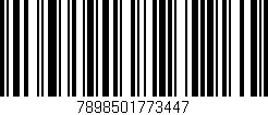 Código de barras (EAN, GTIN, SKU, ISBN): '7898501773447'