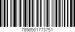 Código de barras (EAN, GTIN, SKU, ISBN): '7898501773751'