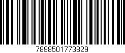 Código de barras (EAN, GTIN, SKU, ISBN): '7898501773829'