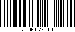 Código de barras (EAN, GTIN, SKU, ISBN): '7898501773898'