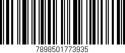 Código de barras (EAN, GTIN, SKU, ISBN): '7898501773935'