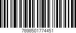 Código de barras (EAN, GTIN, SKU, ISBN): '7898501774451'