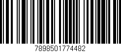 Código de barras (EAN, GTIN, SKU, ISBN): '7898501774482'