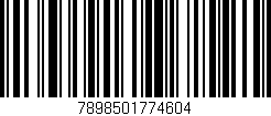 Código de barras (EAN, GTIN, SKU, ISBN): '7898501774604'