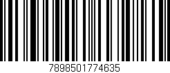 Código de barras (EAN, GTIN, SKU, ISBN): '7898501774635'