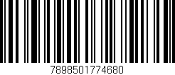Código de barras (EAN, GTIN, SKU, ISBN): '7898501774680'