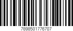 Código de barras (EAN, GTIN, SKU, ISBN): '7898501776707'