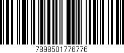 Código de barras (EAN, GTIN, SKU, ISBN): '7898501776776'