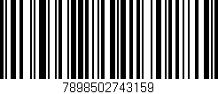 Código de barras (EAN, GTIN, SKU, ISBN): '7898502743159'