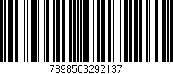 Código de barras (EAN, GTIN, SKU, ISBN): '7898503292137'