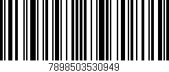 Código de barras (EAN, GTIN, SKU, ISBN): '7898503530949'
