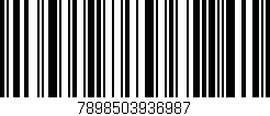 Código de barras (EAN, GTIN, SKU, ISBN): '7898503936987'