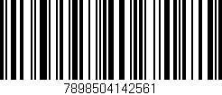 Código de barras (EAN, GTIN, SKU, ISBN): '7898504142561'
