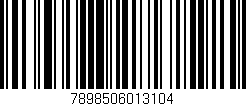 Código de barras (EAN, GTIN, SKU, ISBN): '7898506013104'