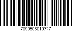 Código de barras (EAN, GTIN, SKU, ISBN): '7898506013777'