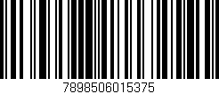 Código de barras (EAN, GTIN, SKU, ISBN): '7898506015375'